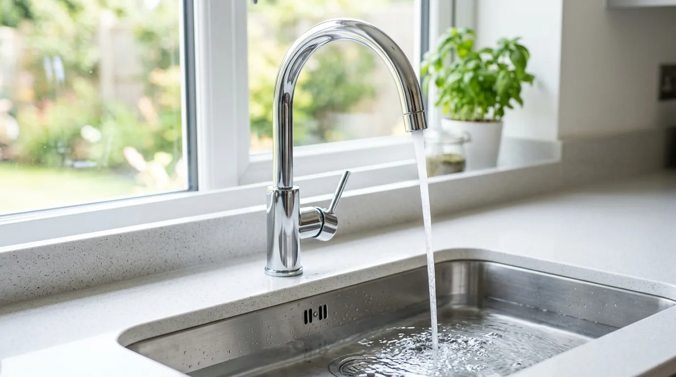 Local Plumbing Master Pros same day plumber fixing a faucet in Hortonville, NY